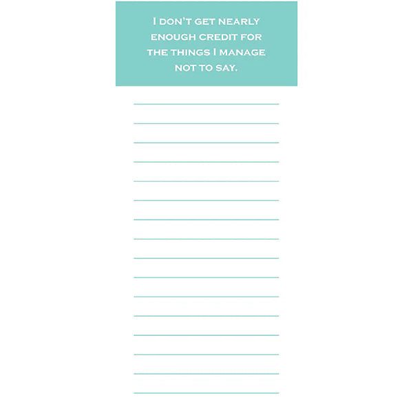 Notepad - Enough Credit
