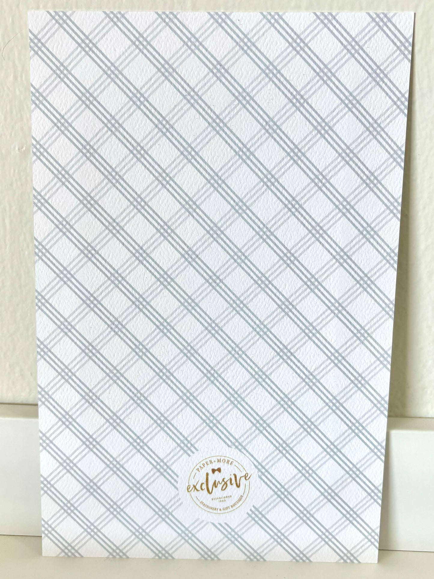 Baby Diaper Pin Blue Invitation - 10 CT
