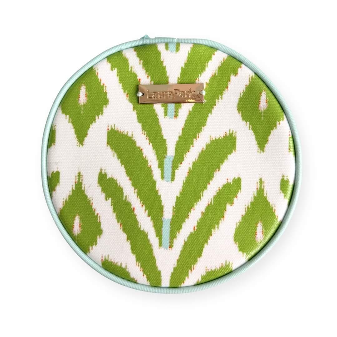 Round Jewelry Case - Petite Frond