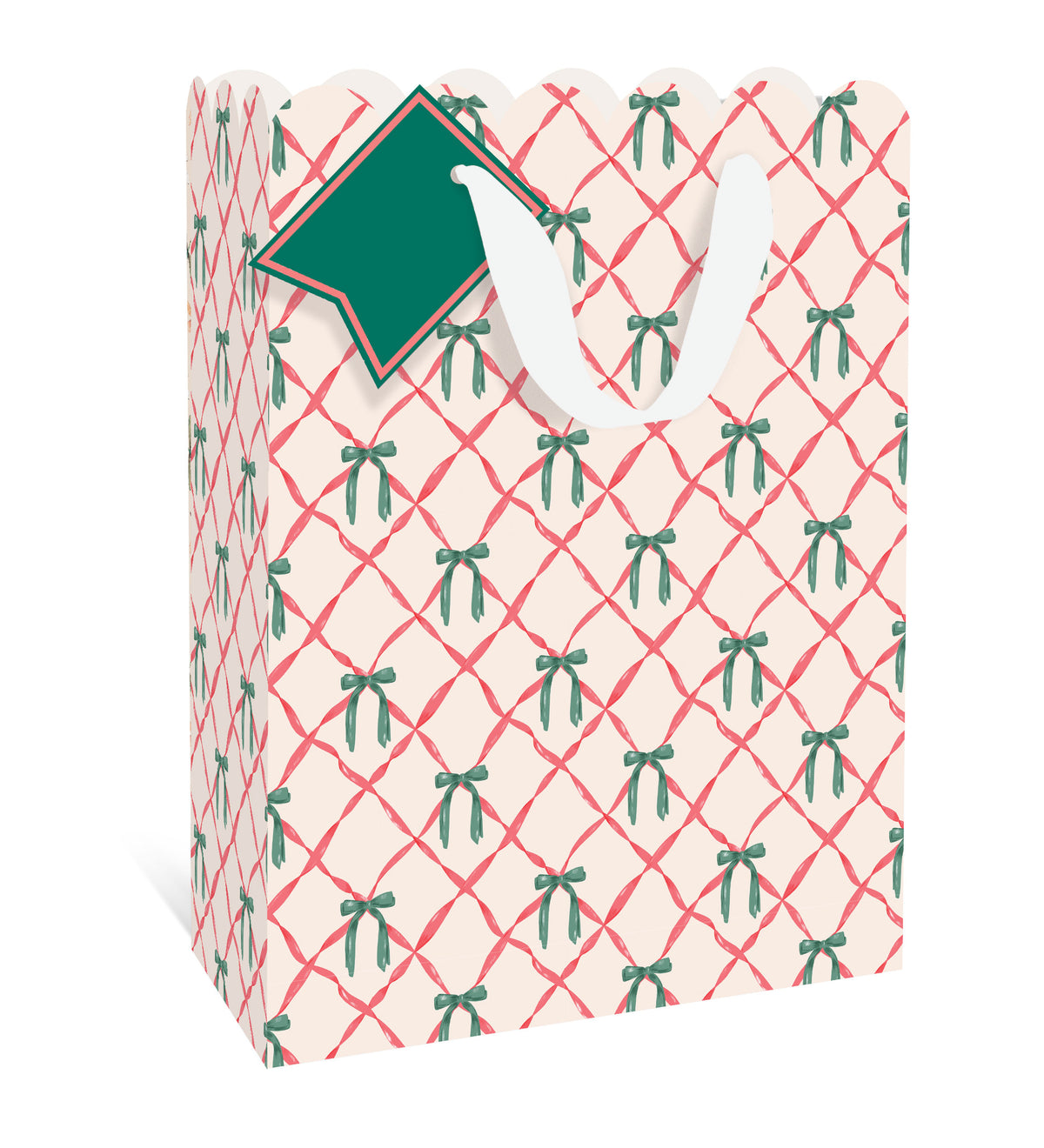 Large Gift Bag - Holiday Bows