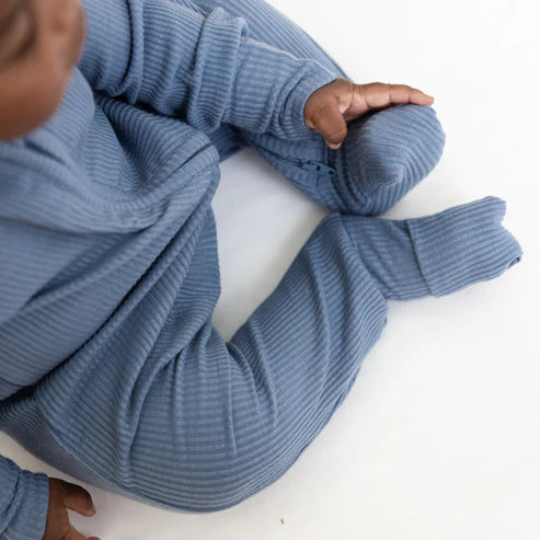 Zip Fit & Beanie Set 0-3 months - Rain