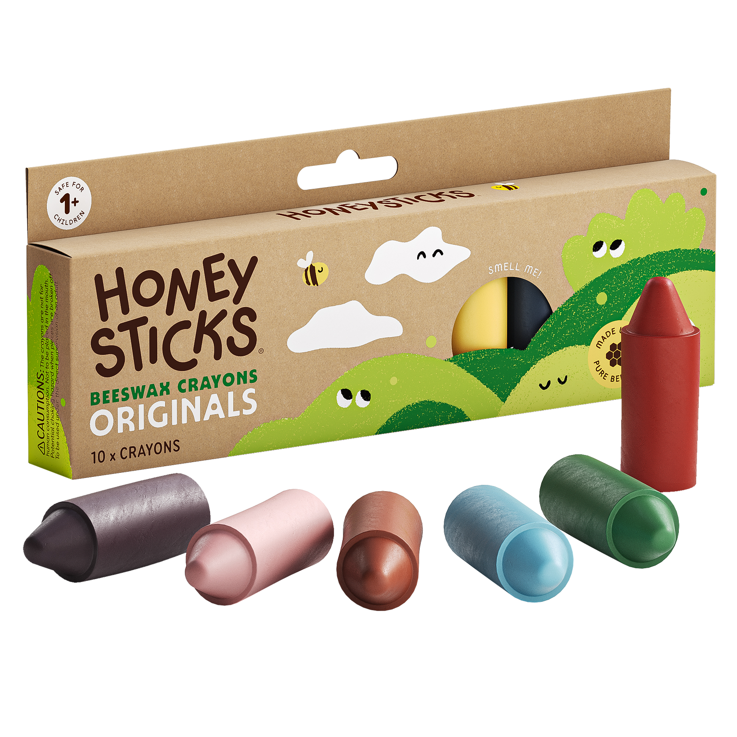 Original Beeswax Crayons - 10 Pack
