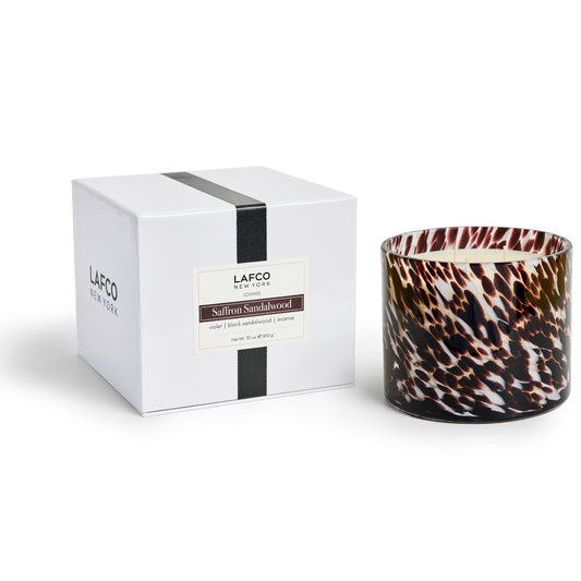 30oz 3-Wick Candle - Saffron Sandalwood
