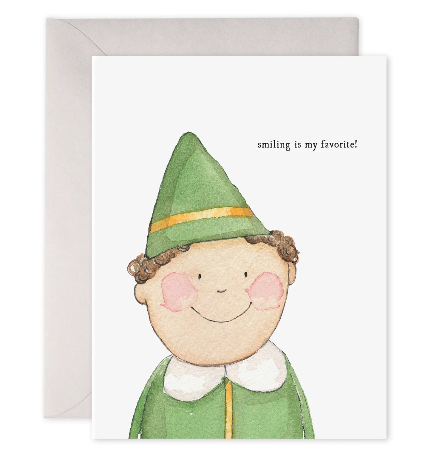 Christmas Card - Smiling Buddy