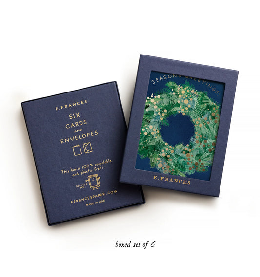 Boxed Cards - Season's Greens