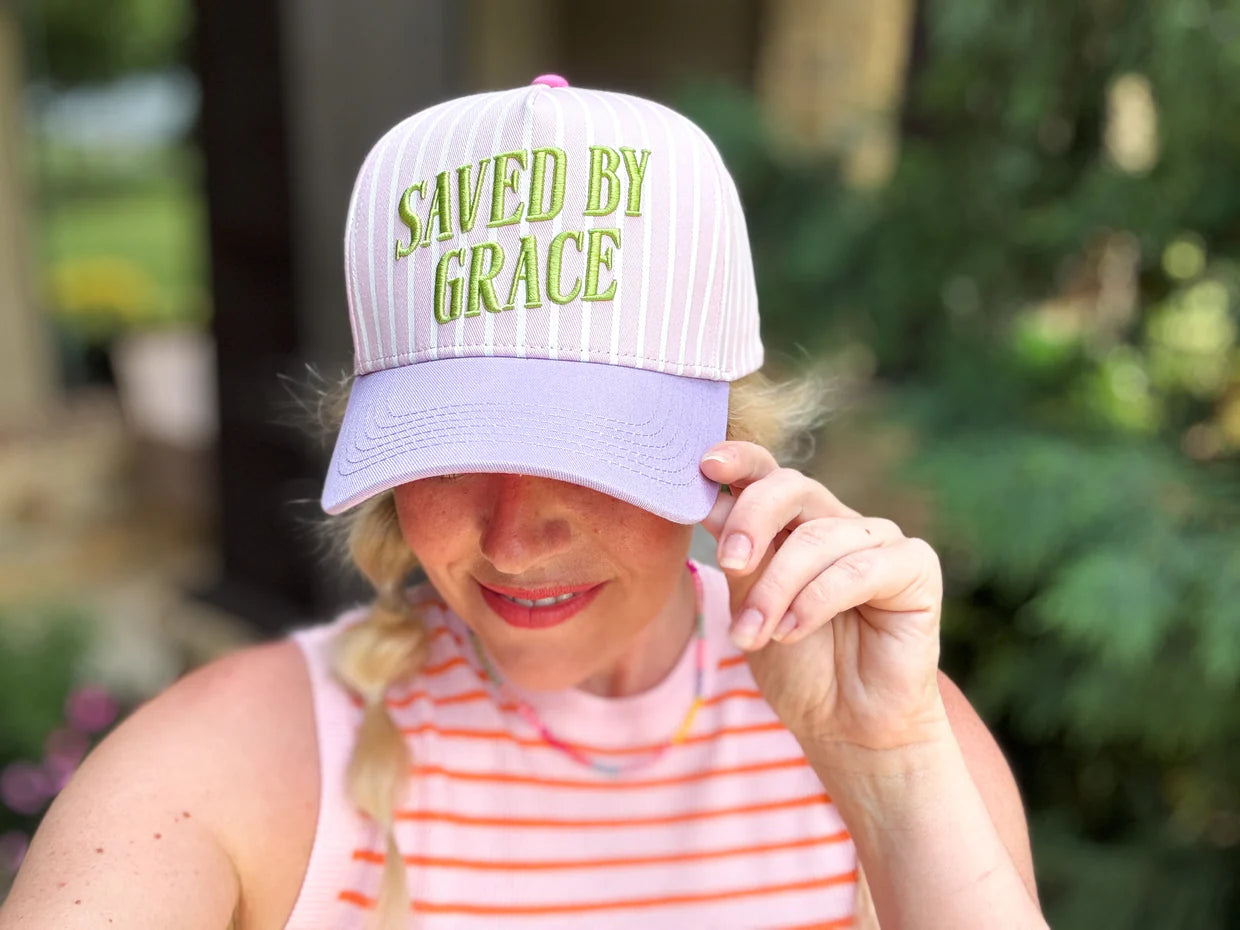 Baseball Hat - Saved by Grace