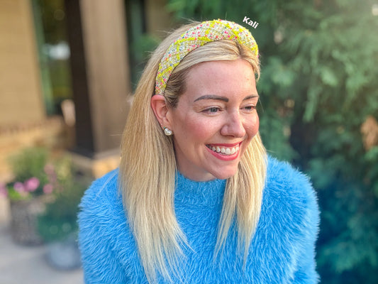 Tweed Headband - Kali Colorful