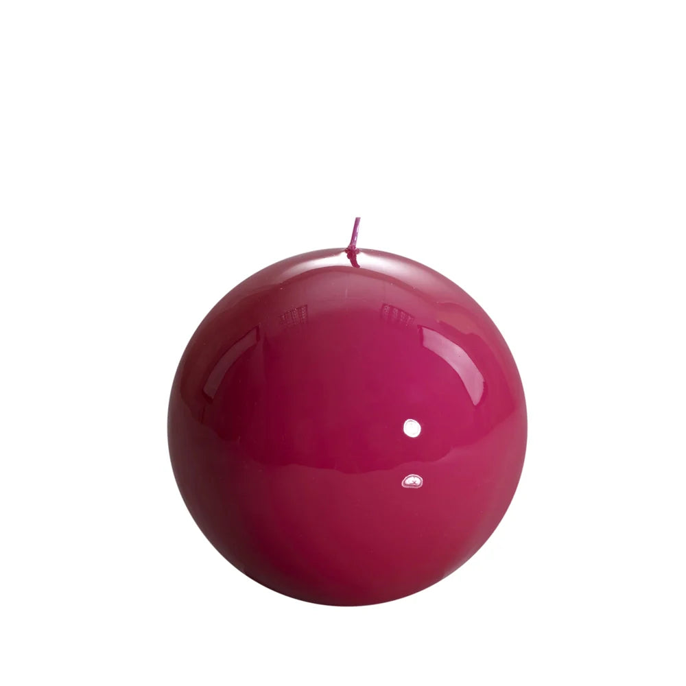 Meloria Ball Candle - Fuchsia - 4"