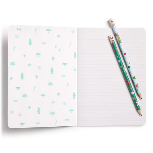 Set of 2 Stitched Notebooks - Off Leash
