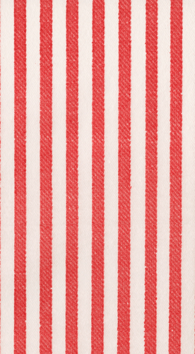 Guest Towel - Melograno Stripe Red