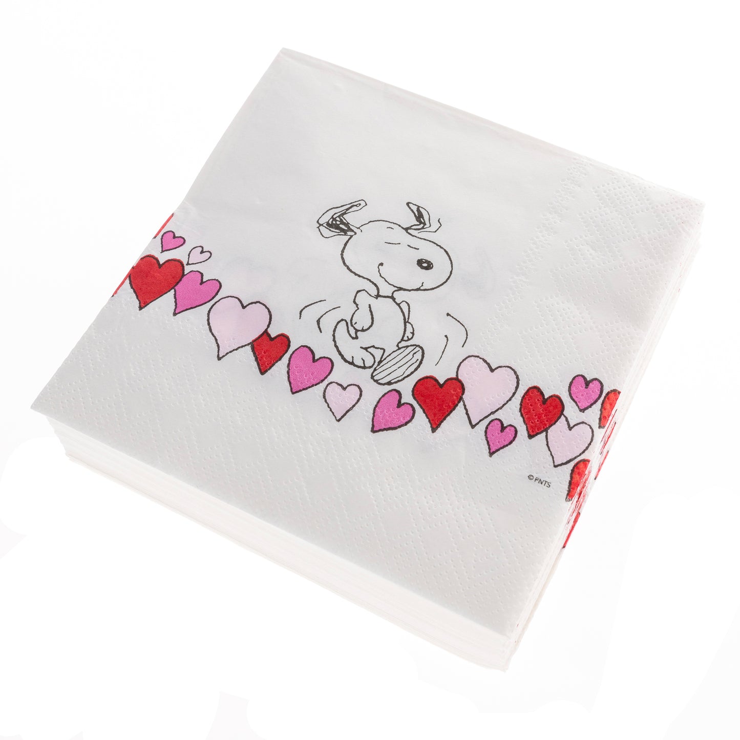 Peanuts Snoopy Hearts Cocktail Napkins