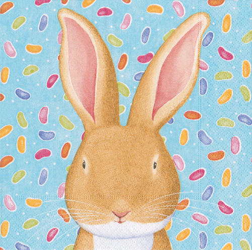 Luncheon Napkins - Wabbit Blue