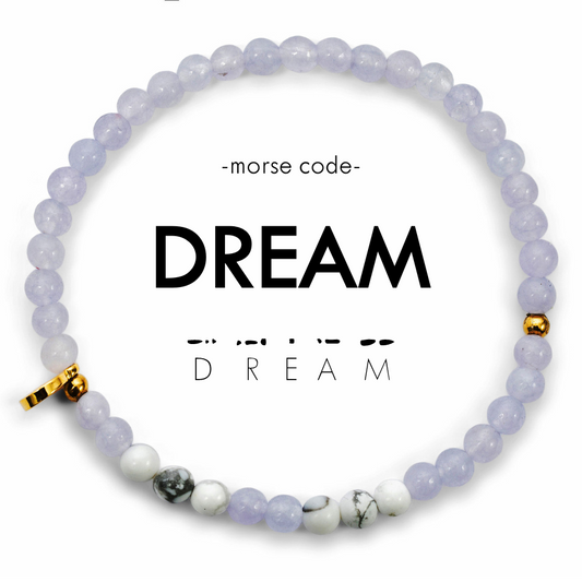 Morse Code Bracelet - Dream