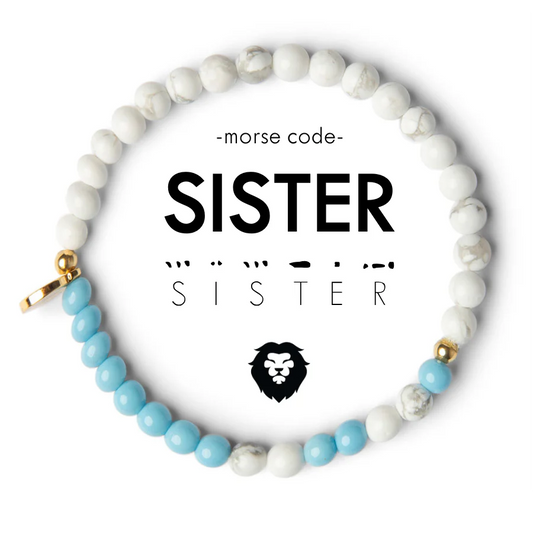 Sorority Morse Code Bracelet - Alpha Delta Pi