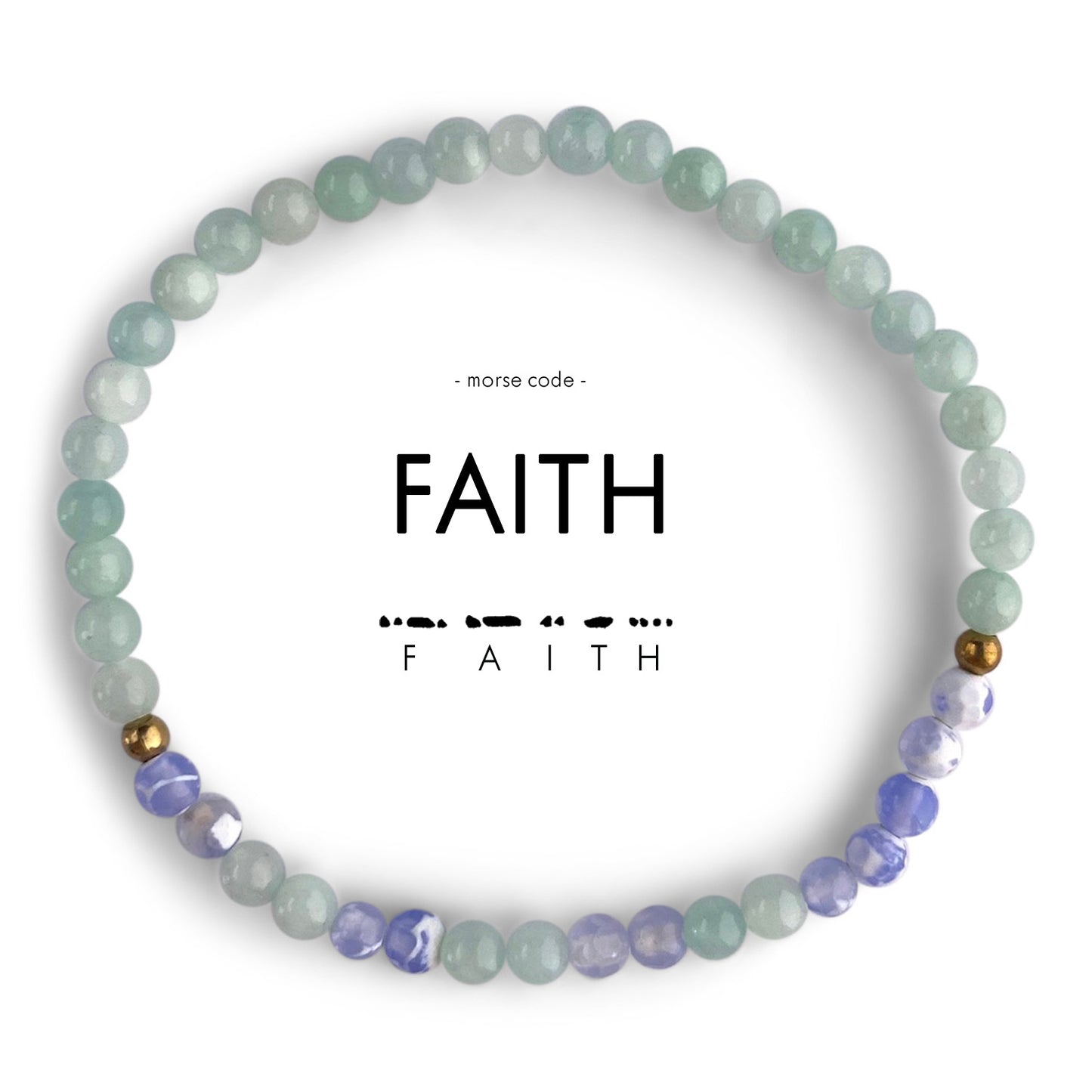 Morse Code Bracelet - Faith
