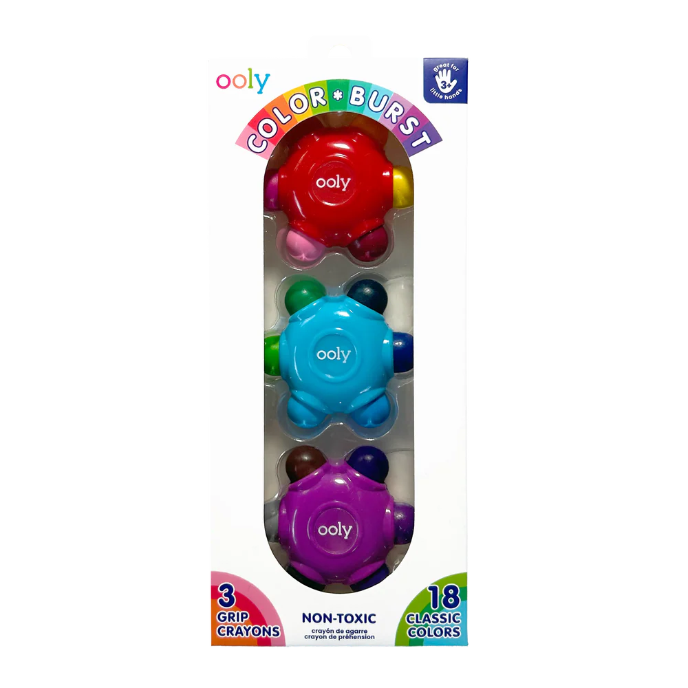 Color Burst: Grip Crayons