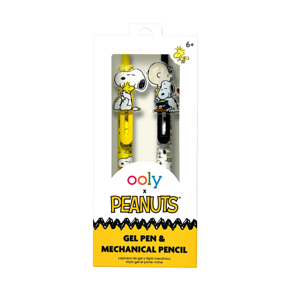 OOLY x Peanuts Gel Pen & Mechanical Pencil