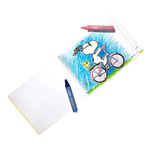 OOLY x Peanuts Snoopy School Coloring Travel Kit