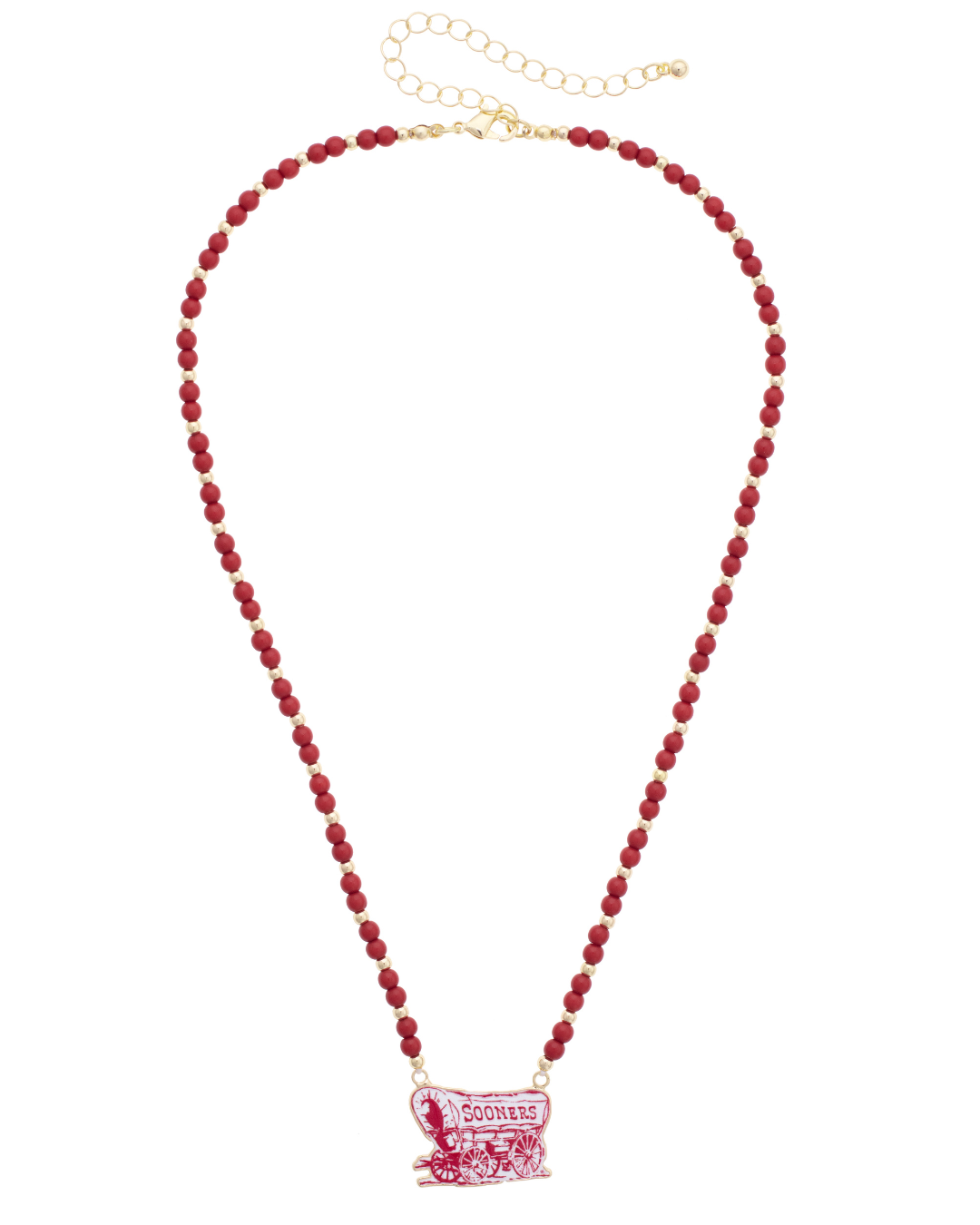 Oklahoma Sooners Bandana Spirit Necklace