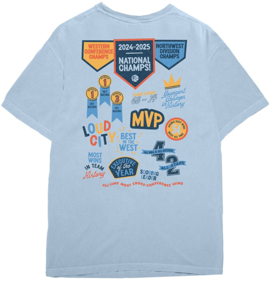 Thunder Season Scrapbook Tee - 2XL