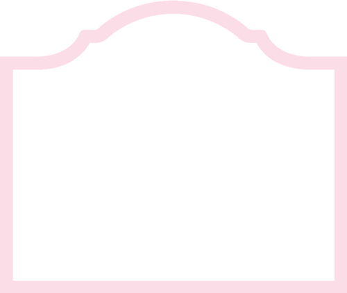 Place Card - Arch Petal Pink