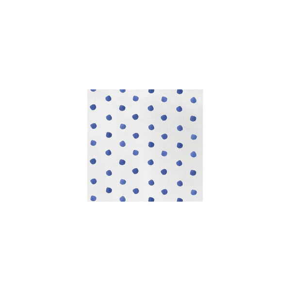 Papersoft Cocktail Napkins - Blue Dot