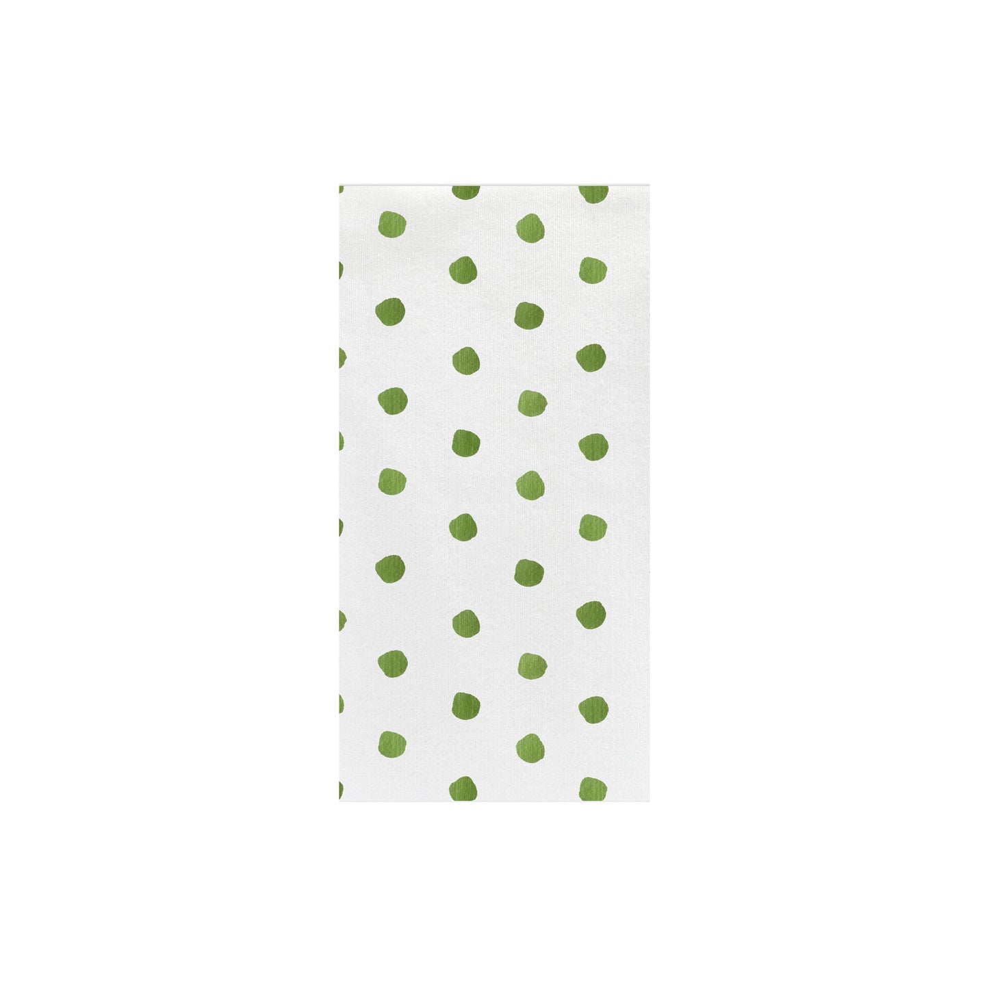 Papersoft Guest Towels - Dot Green