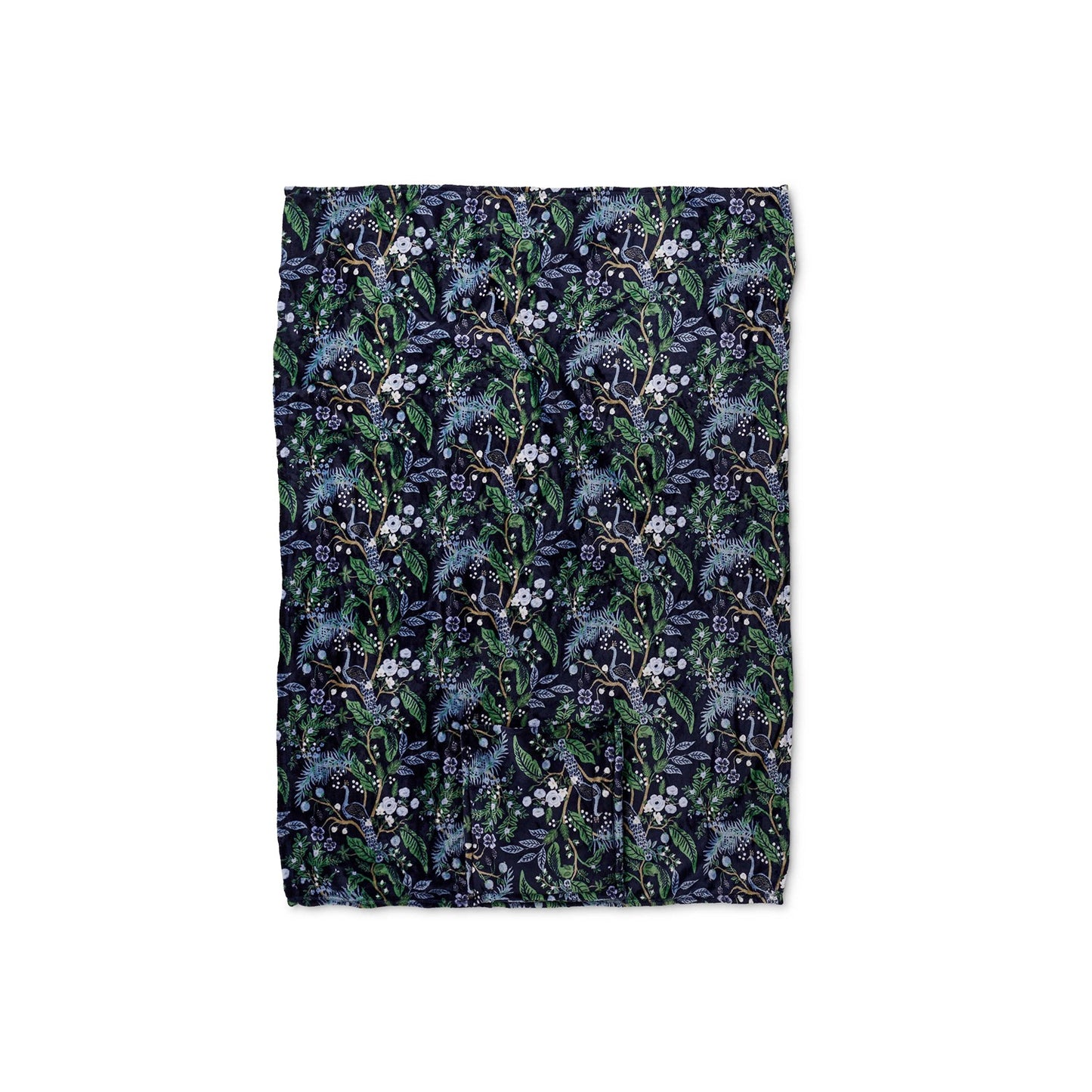 Travel Fleece Blanket - Peacock