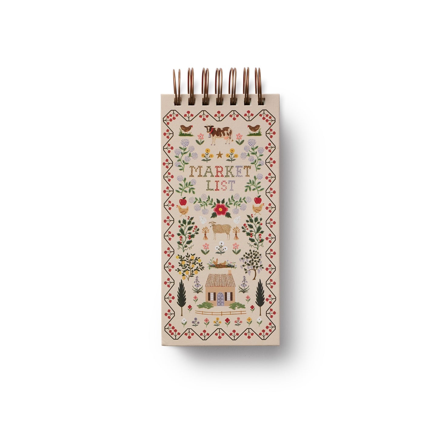 Spiral Market Notepad - Home Sweet Home