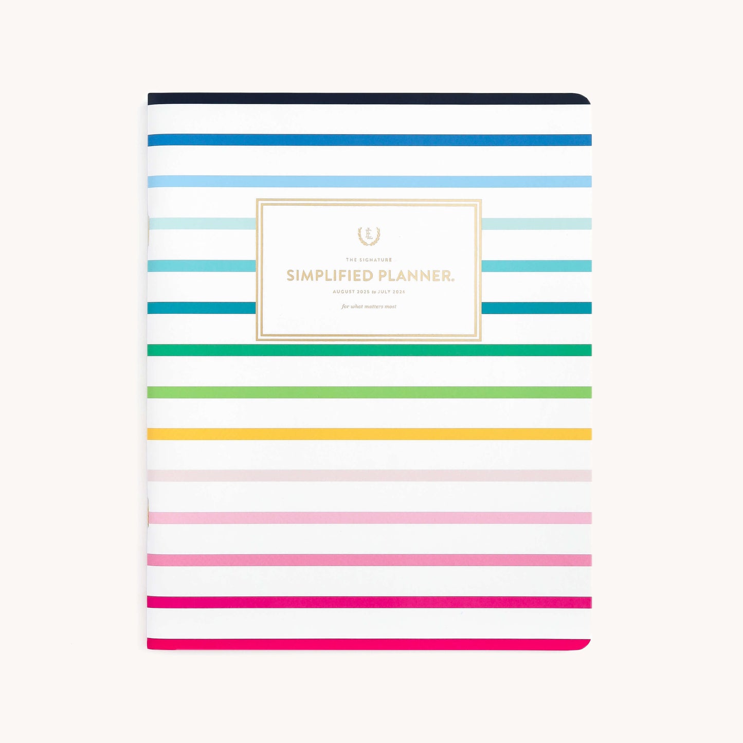 2025-2026 Softcover Monthly Simplified Planner