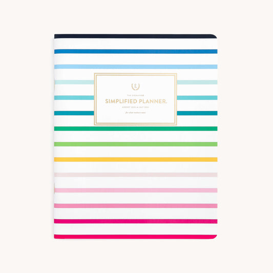 2025-2026 Softcover Monthly Simplified Planner