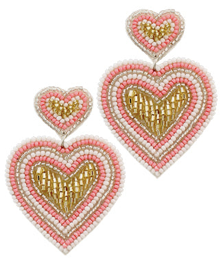 Earrings -  Queen of Hearts Earrings