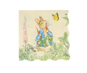 Peter Rabbit In The Garden - Large Napkins