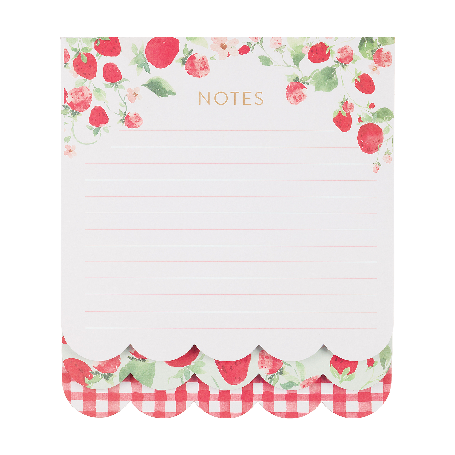 Layered Notepad - Strawberry