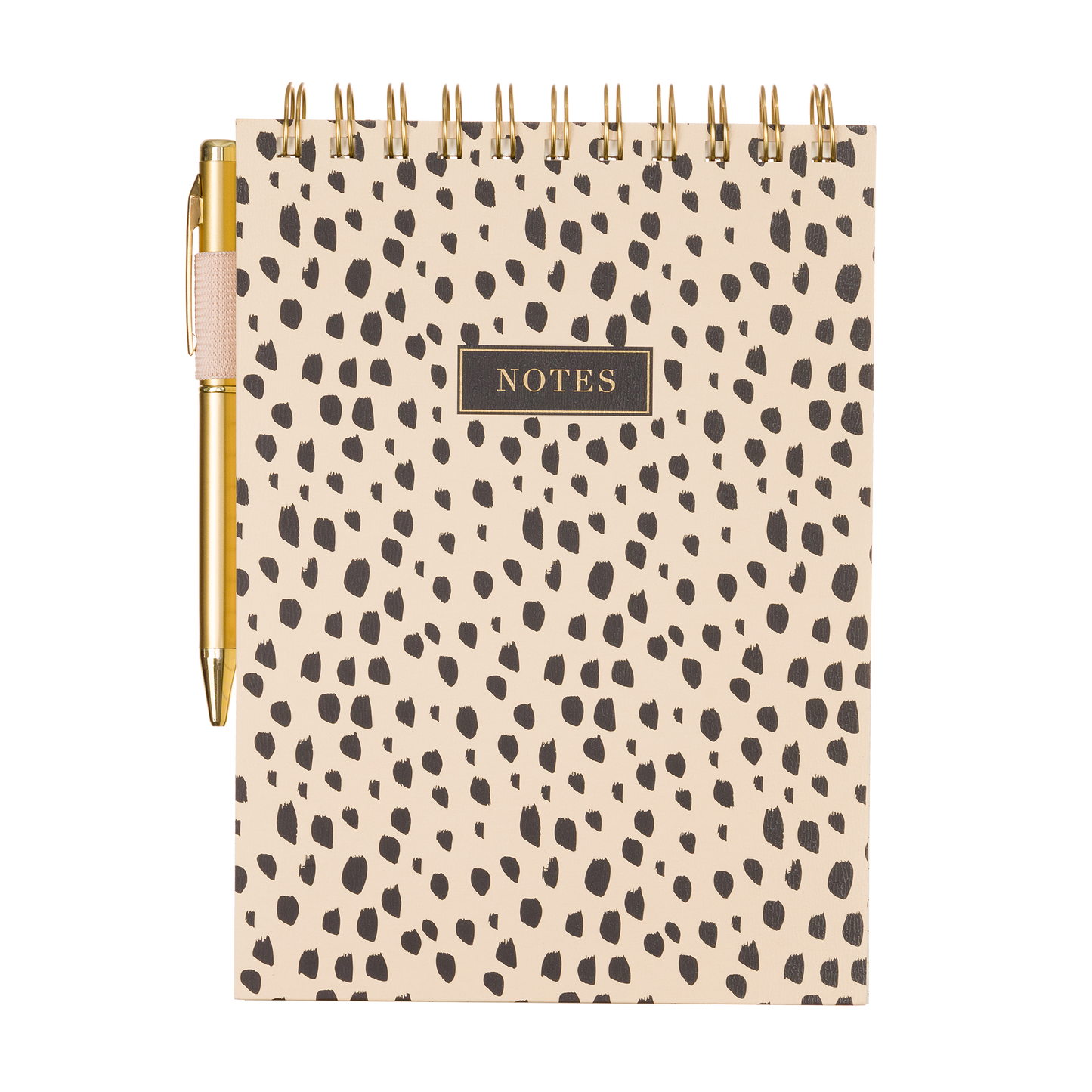 Steno Pad with Pen - Animal Print