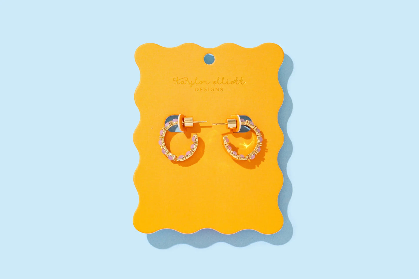 Brooke Opal Hoop Earrings