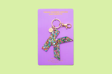 Keychain - Colorful Confetti - K
