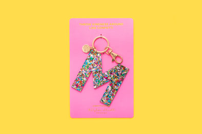 Keychain - Colorful Confetti - M