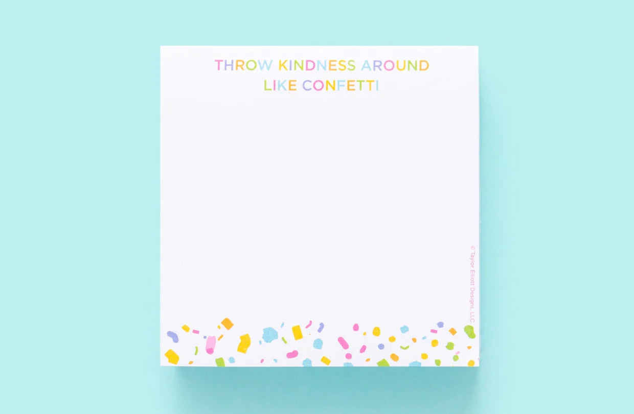 Sticky Notes Cube - Confetti