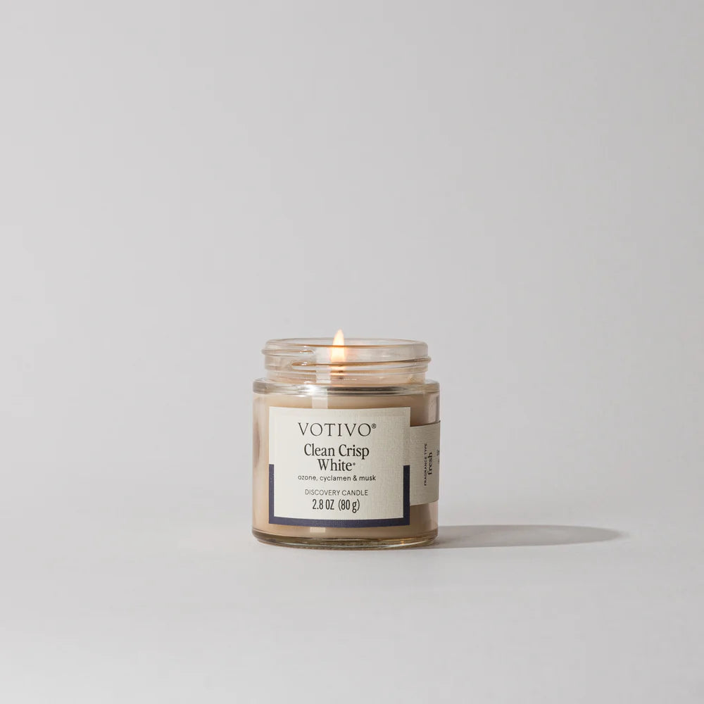 Discovery Jar - Clean Crisp White