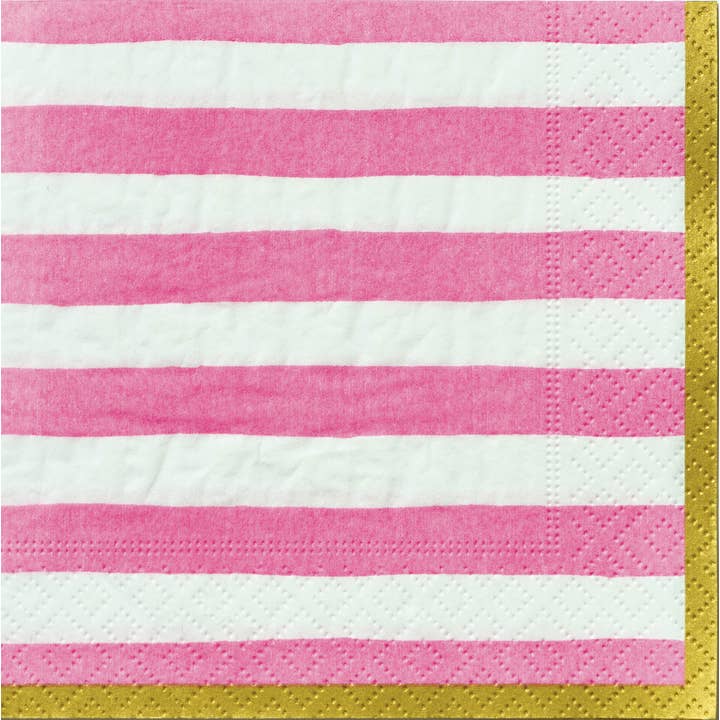 Luncheon Napkin - Bold Strokes Pink