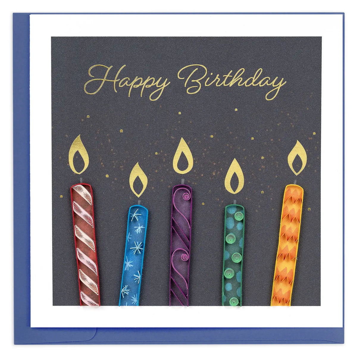 Quilled Card - Make-A-Wish Candles
