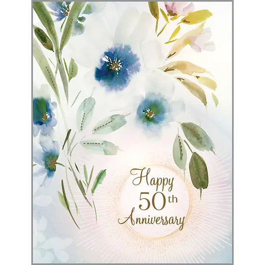 50th Anniversary Greeting Card