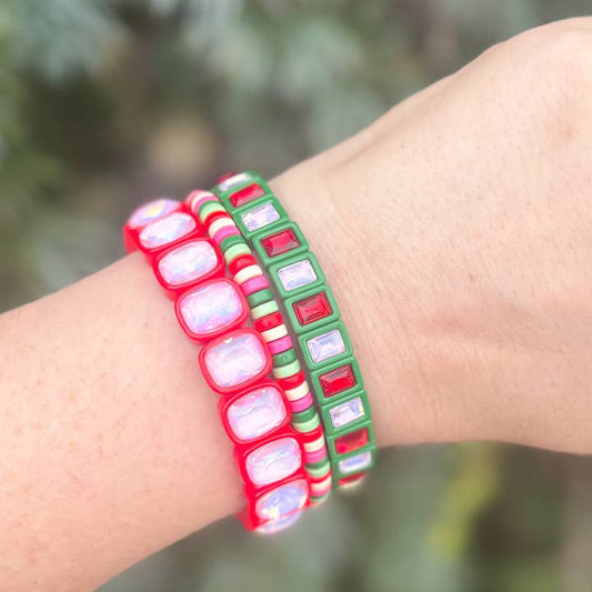 Christmas Bracelet Set - Sugar Plum