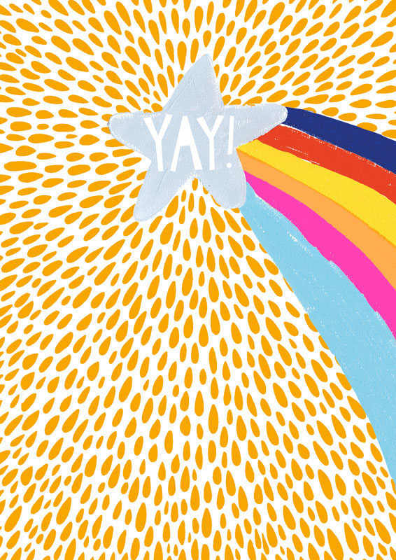 Greeting Card - Yay Sun