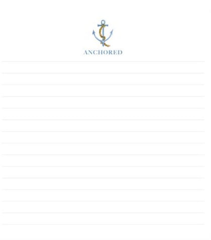 Covered Notepad - Anchored