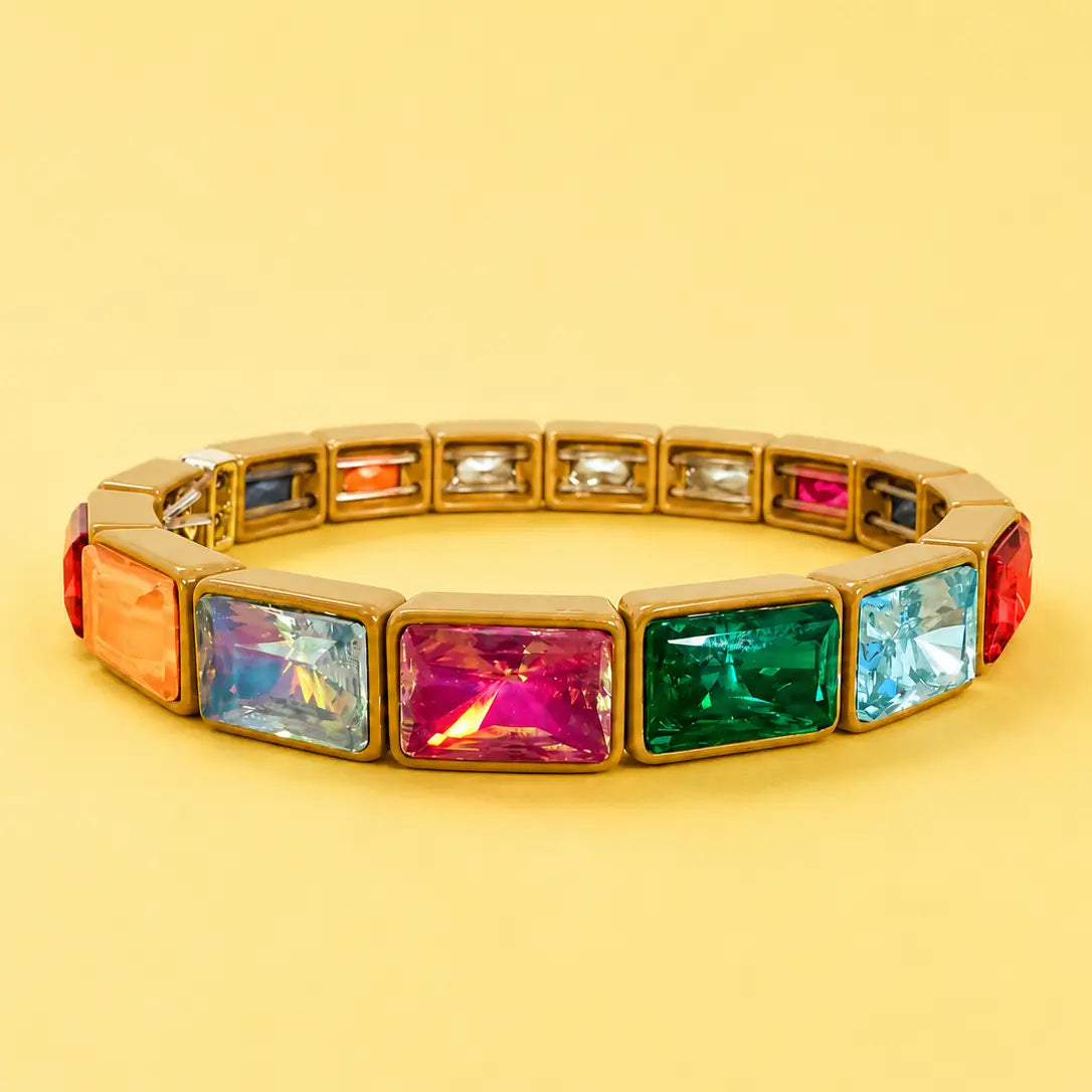 Fall Bracelet - Sophie Brown + Rainbow