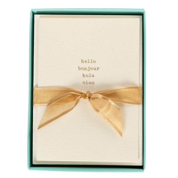 Boxed Cards - Hello Languages La Petite Presse