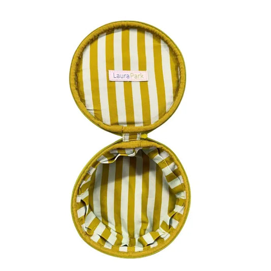 Round Jewelry Case - Dogwood