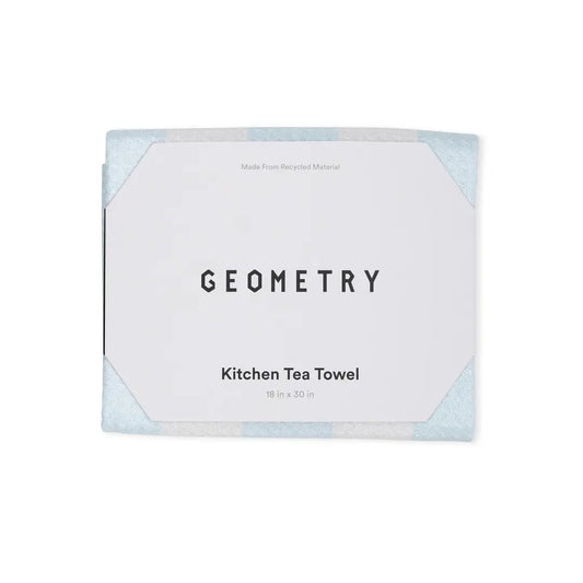 Summer Bold Blue Kitchen Tea Towel